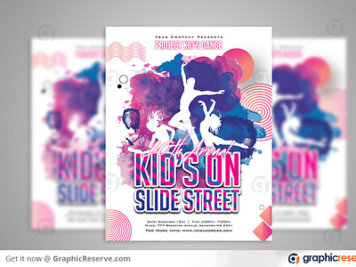 KIDS STREET DANCE FLYER TEMPLATE FREE DOWNLOAD