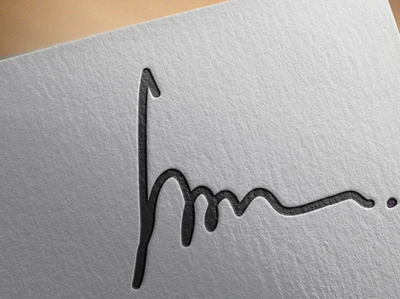 Professional Signature logo design