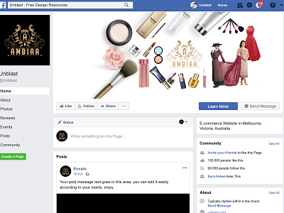 Facebook Cover Page Design