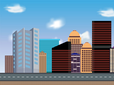 City Illustration Design