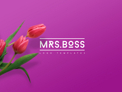 Mrs. Boss Logo Templates