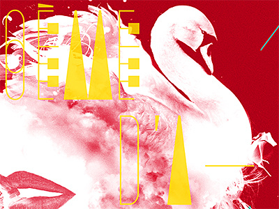 Noème cd artwork cover graphic design illustration music poster typography