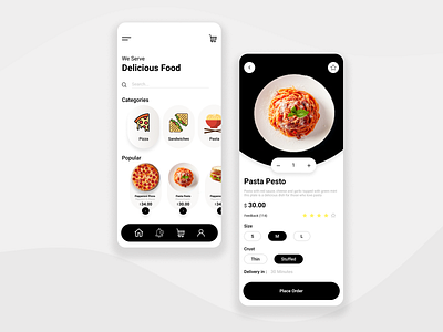 Food Delivery Service- Mobile App