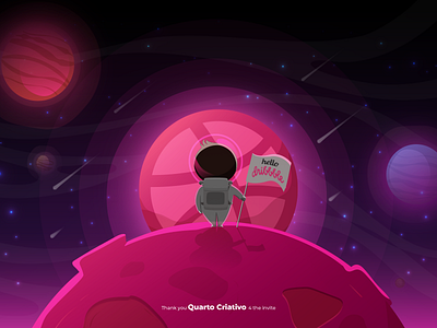 Dribbble thanks 4 invite