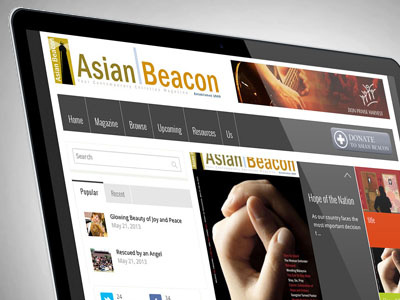 Asian Beacon Website asian beacon christian magazine