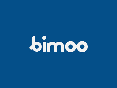 Bimoo - Logo blue logo logotype visual identity