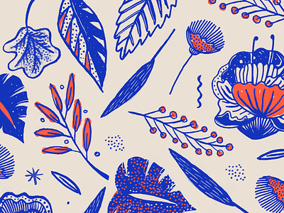 Album leaf texture drawing floral flowers pattern print textil