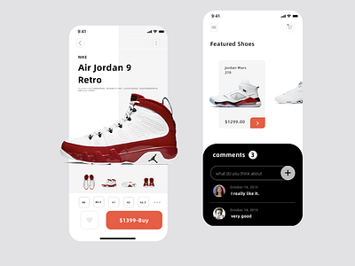 shopping cart （购物车页面） design nike page design shoes shopping cart ui ui design uidesign ux 产品