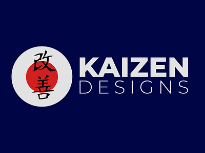 Kaizen adobe branding dark design illustrator logo logodesign logodesigner logosketch