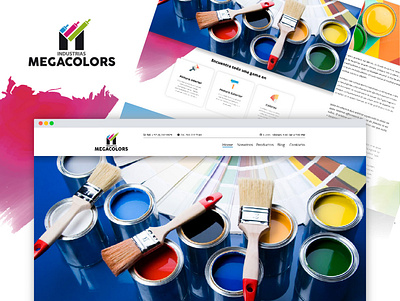 Megacolors adobe xd figma ui ui design ux ux design web design website