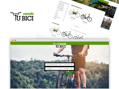 Website - Vende tu bici adobe xd figma landing ui ui design ux ux design web design website