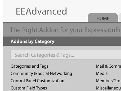 WireFrame - EEAdvanced ee expressionengine