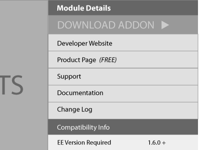 Wireframes - EEAdvanced Product Page 2.2 ee expressionengine