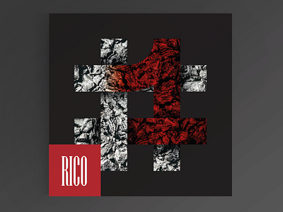 Rico logo menu stationery