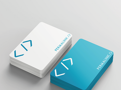 Permalink logo stationery