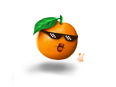 Orange vectorart