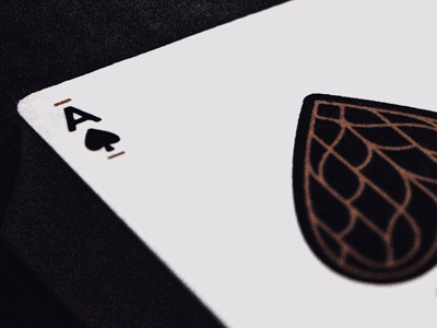 Ace of spades ace cards line of over playing spades stroke
