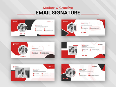 Business Email Signature Template Design