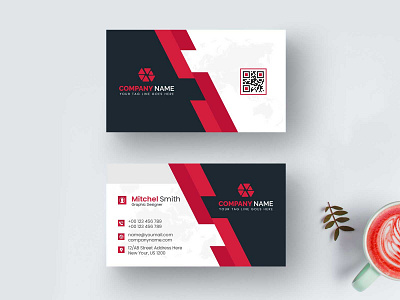 Creative Business Card Design Template brand brand design branding business card card company business card design graphic design graphicsobai letterhead logo modern business card office business card popular print print design visiting card