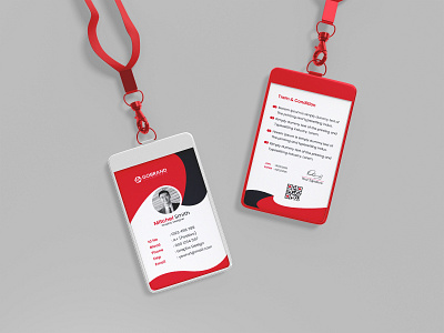 Corporate ID Card Design Template