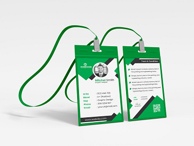 Creative ID Card Design Template