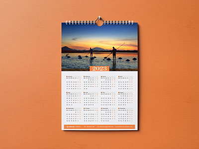 2023 Wall Calendar Design 2023 2023 calendar 2023 calendar design 2024 branding calendar calendar design calendar template design desk calendar graphic design graphicsobai logo popular print wall calendar wall calendar 2023 wall calendar design