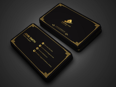 Luxury Business Card designs, themes, templates and downloadable