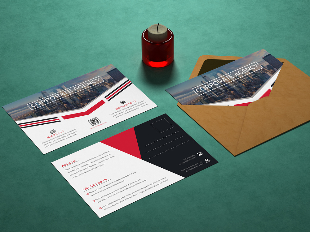 Design Postcards In designs, themes, templates and