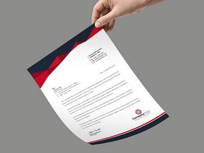 creative letterhead design