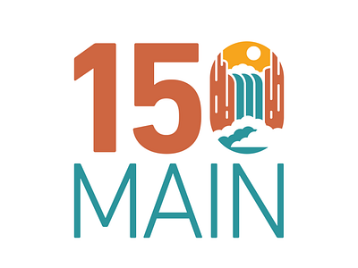 150 Main Logo Design