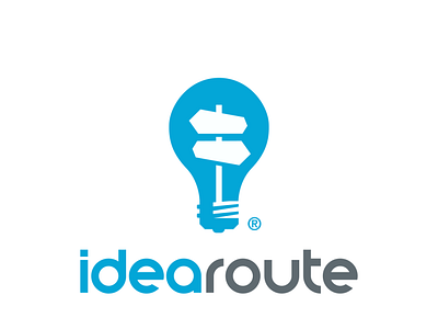 Idea Route Logo Design