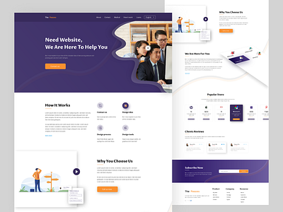 landing page