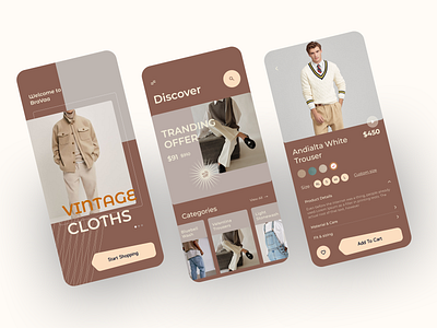 E-commerce-Mobile App classic e commerce clean e commerce clean e coomerce clean fashion color e commerce e commerce app e commerce cloths e commerce fashion e commerce mobile ecommerce ecommerce app ecommerce cloth fashion fashion e commerce mobile app splash tranding vintage products vintage style