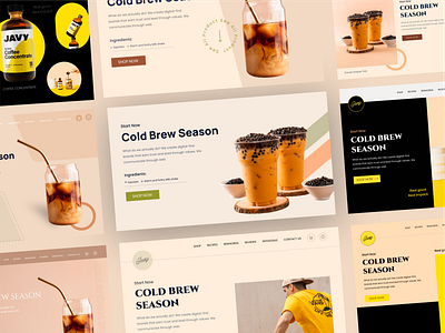 Cold Brew Season Coffee - Landing Page