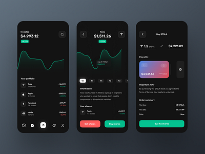 Mobile Banking App UI