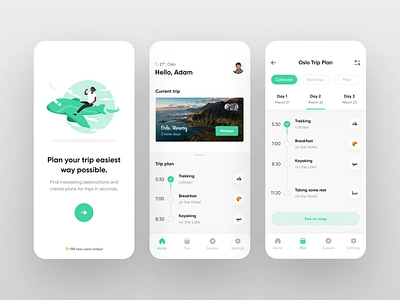 Travel App UI Concept 2020 app design design flat inspiration interface minimal mobile mobile app mobile design mobile trends mobile ui mobileinspiration mobiletrends mobileui trending uidesign uiinspiration uitrends uiuxdesign