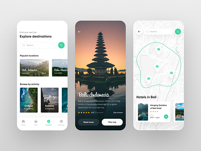 Travel App UI Concept - 2