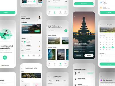 Travel App UI - Full Project