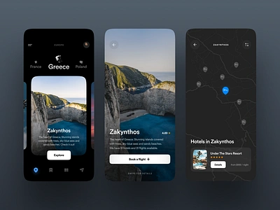 Travel App UI app design design fireart fireartstudio flat inspiration interface minimal mobile mobile app mobile design mobile ui mobileinspiration mobiletrends mobileui trending uidesign uiinspiration uitrends uiuxdesign