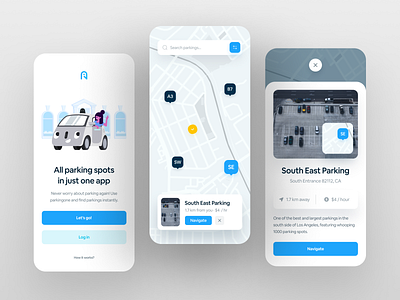 Parking App UI