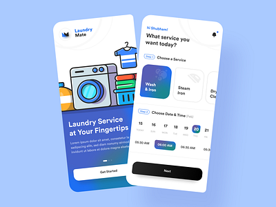 Laundry Service Design Concept