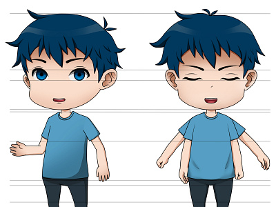 Chibi Character animation art character chibi design