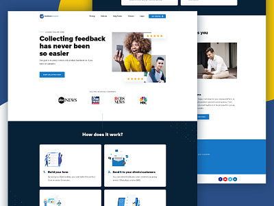 Feedback Analytics website redesigned