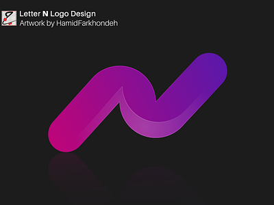 Letter N Logo Design designer letter n letterlogodesign letternlogo logo logo design logo letter logodesign logodesigns