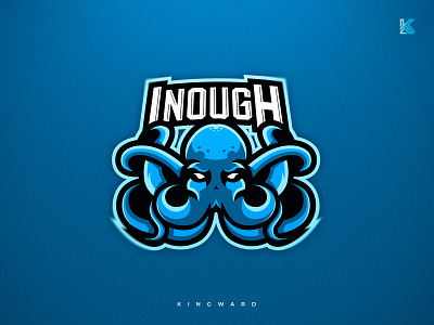 Inough branding design esport illustration kingward logo mascot mascotlogo sport vector