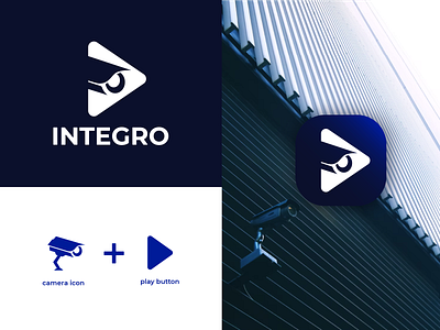 INTEGRO - Logotype app branding design icon illustration logo ui ux vector