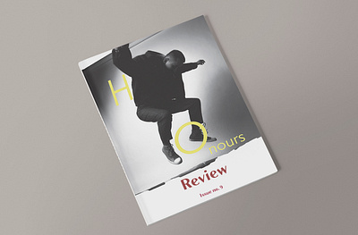 Honours Review cover editorial editorial design indesign photography photoshop