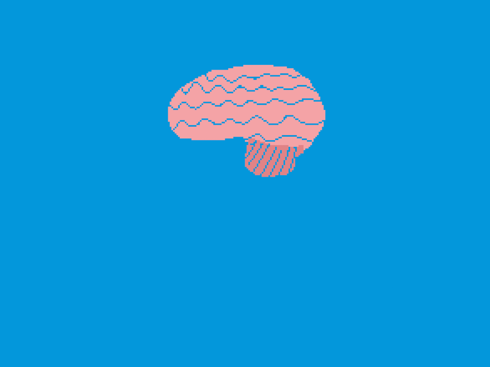 Brain on Anxiety 8bit 8bitart animatedgif animation design gif gif animation illustration pixel pixelart