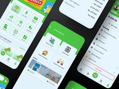 D-GO Payment Digital Services app apps apps design apps payment apps screen apps ui branding design figma typography ui uiux ux