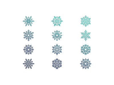 Snowflakes Pattern icon pattern snowflake winter